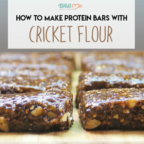 How to make protein bars with cricket flour