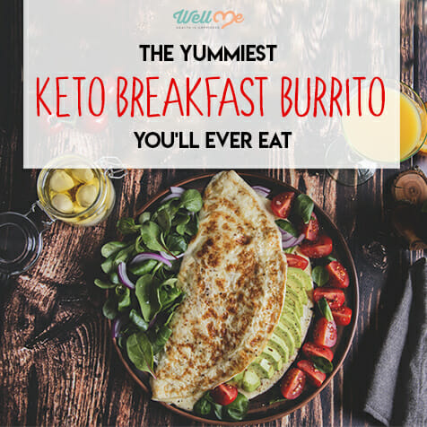 The Yummiest Keto Breakfast Burrito You'll Ever Eat