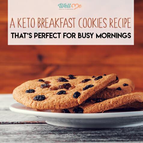 A Keto Breakfast Cookies Recipe That's Perfect For Busy Morning