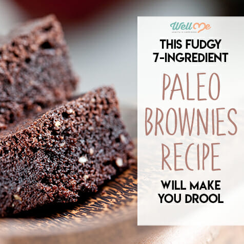 paleo brownies recipe title card