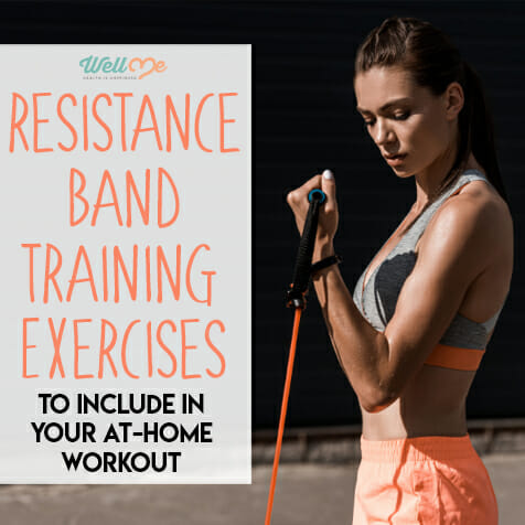resistance band training exercises to include in your at home workout