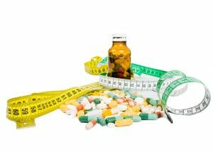 A pile of different Keto weight loss pills 