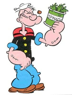 popeye spinach weight loss